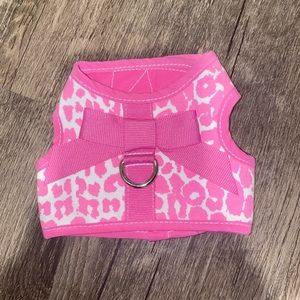 Pink Leopard Harness Toy XXXS/XXS